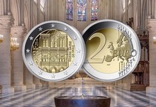 2 EURO FRANCE 2025 / NOTRE DAME DE PARIS / DISPONIBLE  / NEUVE DE ROULEAU FDC