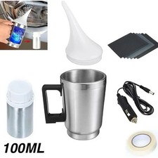 Kit Rénovation Phare Voiture Restauration Optique Polymère Polissage Anti-Rayure