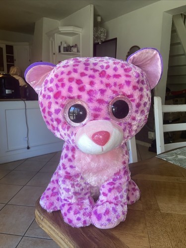 Peluche chat tigre blanc - ty,