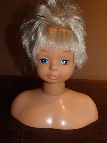 Tête coiffer blonde - tête,
