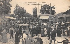 CPA 93 MONTREUIL SOUS BOIS / MARCHE AUX PUCES