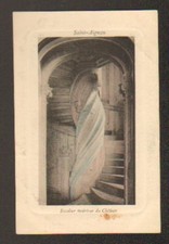 SAINT-AIGNAN (41) ESCALIER intérieur du CHATEAU