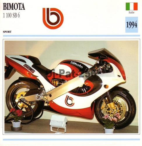 Fiche moto bimota - fiche, sb6