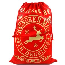 Sac du Père Noël Rouge –