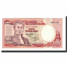 [#590331] Billet, Colombie, 100 Pesos Oro, 1991-01-01, KM:426e, UNC(65-70)