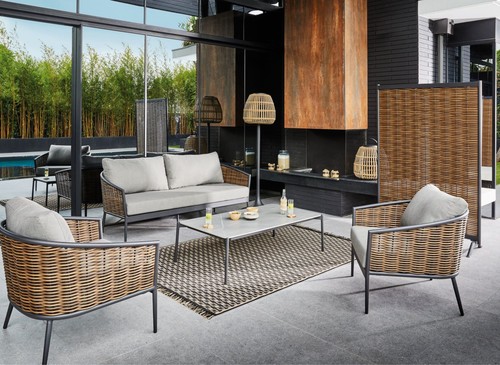 Salon jardin muse graphite - de,