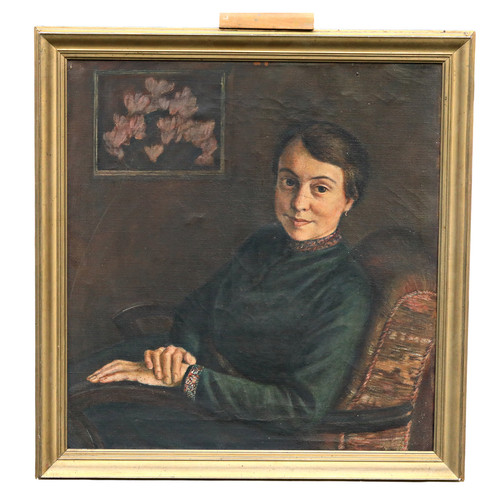 Tableau huile portrait - à, l’huile