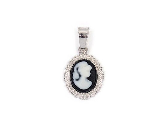 Pendentif camée imitation - camée, d'imitation
