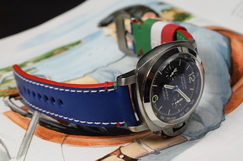 Watch strap blue - strap, azzurro
