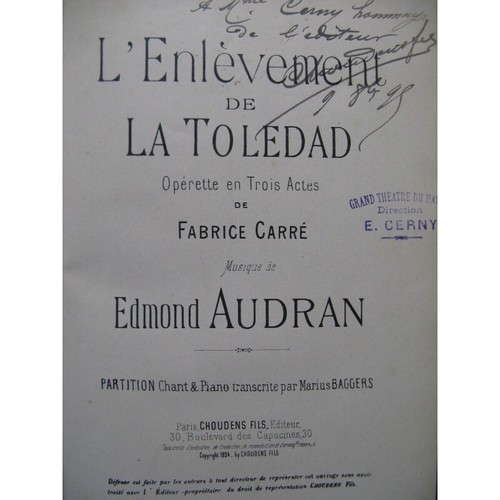 Audran edmond enlèvement de - audran,