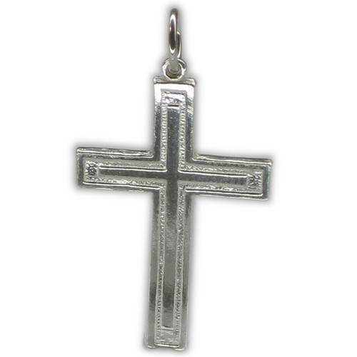 Pendentif breloque croix - , .925