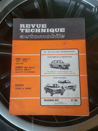 Revue technique toyota - toyota, celica