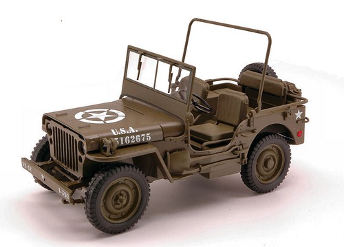 Welly jeep willys ton us - 1/18,