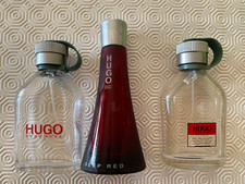  3 flacons vides de HÜGO BOSS