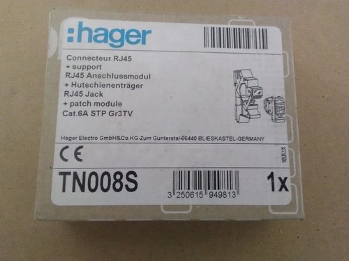 Hager tn008s connecteur - tn008s,