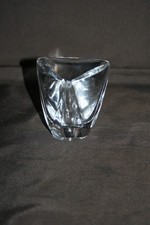 Vase cristal signé - vase, val
