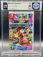 Mario Kart 8 Deluxe Nintendo Interrupteur Premier Imprimé Neuf Scellé Wata 9.8 A