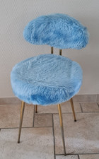 ANCIENNE CHAISE MOUMOUTE BLEU
