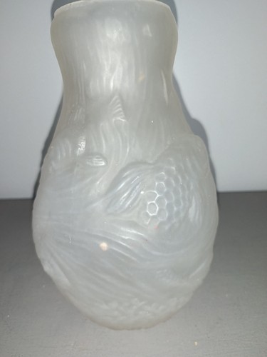 Vase verre pressé moulé - vase,