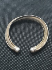 Bracelet rigide jonc en argent