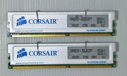 Corsair xms 3200 2x512mb - 2x512mb, 1gb