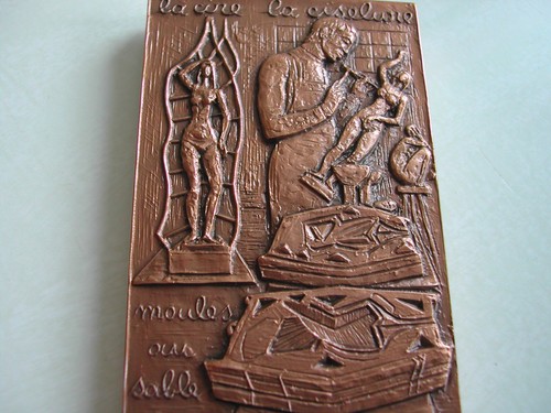 Plaque bronze fonderie - plaque, la