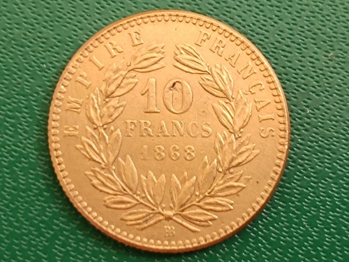Pièce francs napoléon 3 - 10,