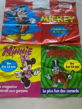 SAC PUBLICITAIRE DISNEY HACHETTE PRESSE MICKEY PICSOU MINNIE BAMBI WINNIE