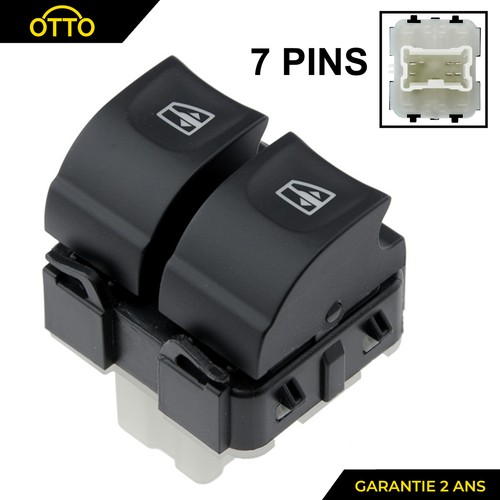 Commande bouton leve - leve, vitre