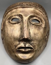 Ancien masque romain en bronze
