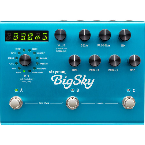 Strymon bigsky reverberator - bigsky,