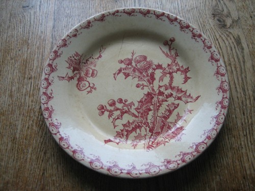 Ancienne assiette gien - ancienne,