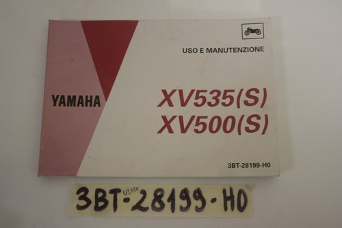 Yamaha xv500s 1994 manuel - yamaha,