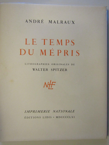 Temps mépris andré - le,
