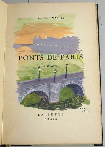 Vallas ponts paris poèmes - de,