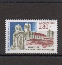 Timbre / Stamp Abbaye de La Chaise-Dieu - Neuf ** MNH