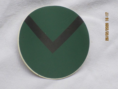 British army autocollant rang - army,