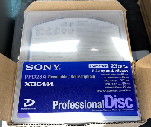 Boite disques xdcam - 5,