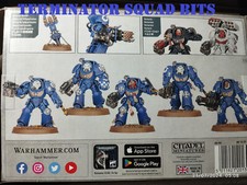WARHAMMER 40K SPACE MARINES TERMINATORS SQUAD BITS
