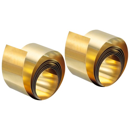 Laiton feuille rouleau 2pcs - feuille, rouleau,