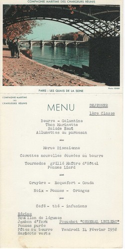 Paris compagnie maritime - cp,