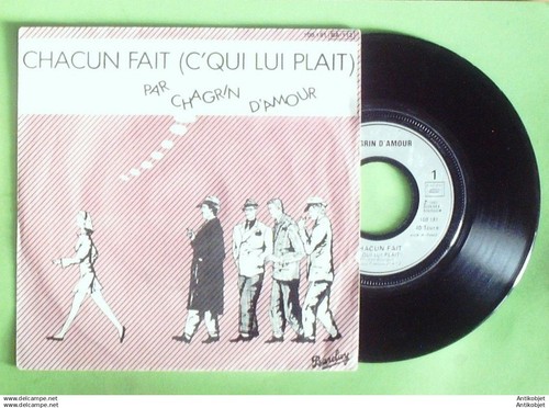 Chagrin amour 45t - chagrin, d'amour