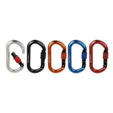 Mousqueton d'escalade 25KN Mousquetons en forme de D de haute résistance