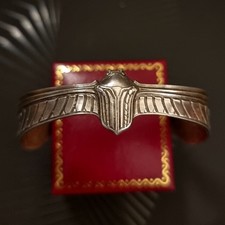 RARE ANCIEN BRACELET Art Déco 1920 France SCARABÉE