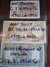 lot 3 billets france