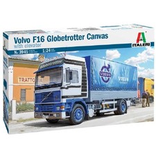Maquette Camion Volvo F16 Globetrotter Canvas Truck With Elevator |italeri|3945|