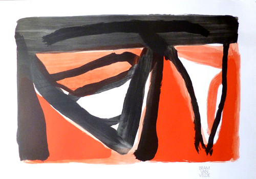 Bram van velde - bram, affiche
