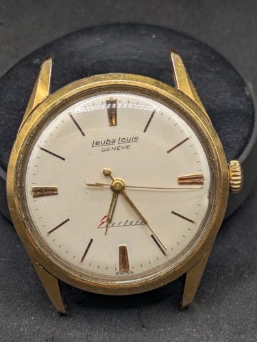 Rare montre vintage leuba - vintage,