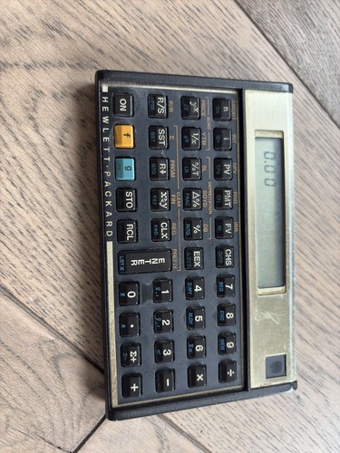Hewlett packard 12c - hewlett,
