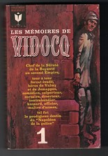 LES MEMOIRES DE VIDOCQ - TOME 1 (1966) EDITION MARABOUT - HUBERT JUIN